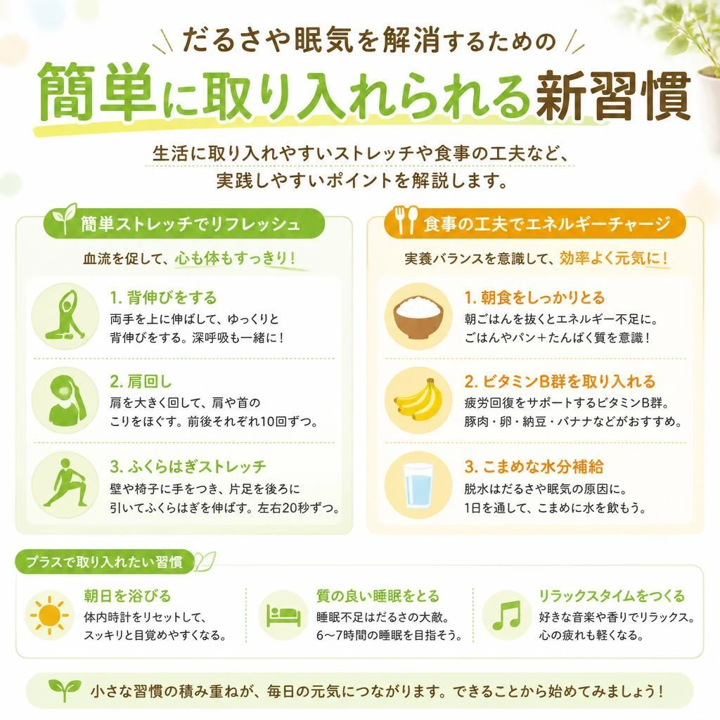 新習慣！季節の変わり目におすすめの体調管理法