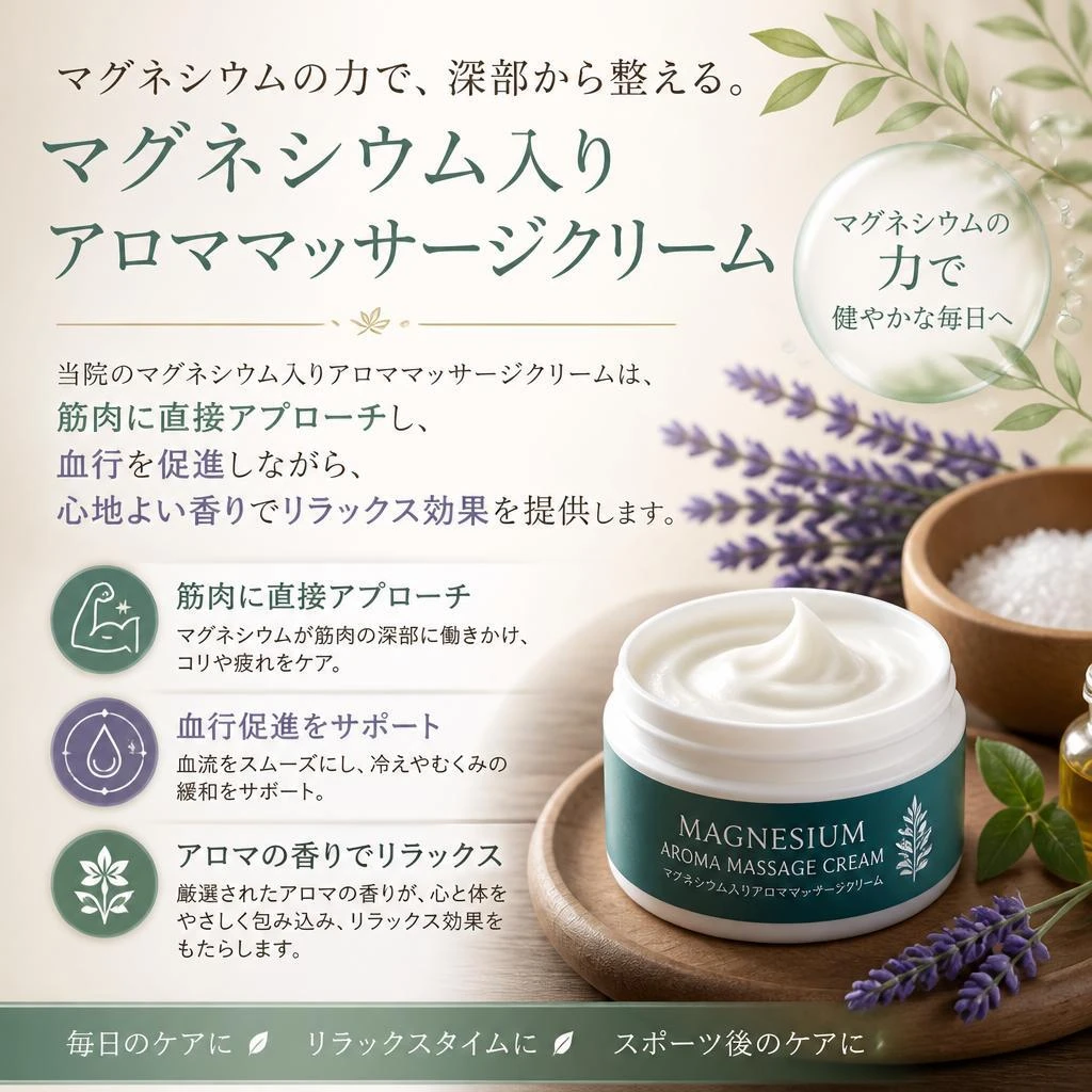 2. アロママッサージクリームの効果