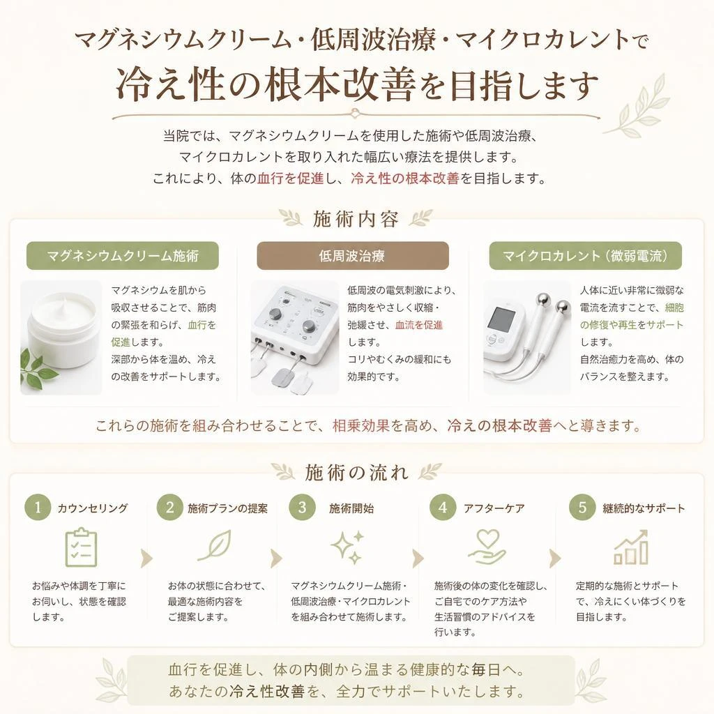 ユカラ矯体院の血行改善施術