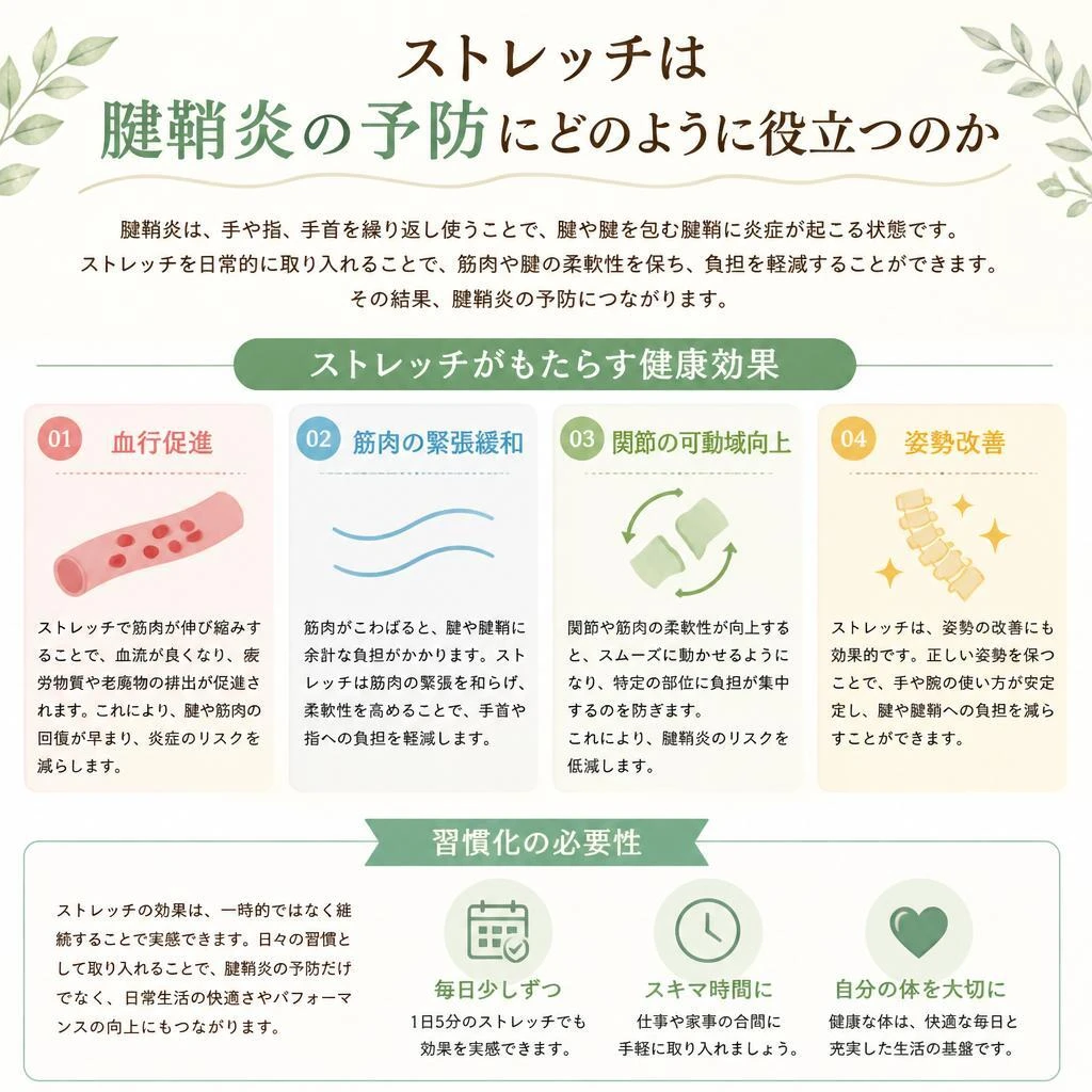 ストレッチがもたらす効果