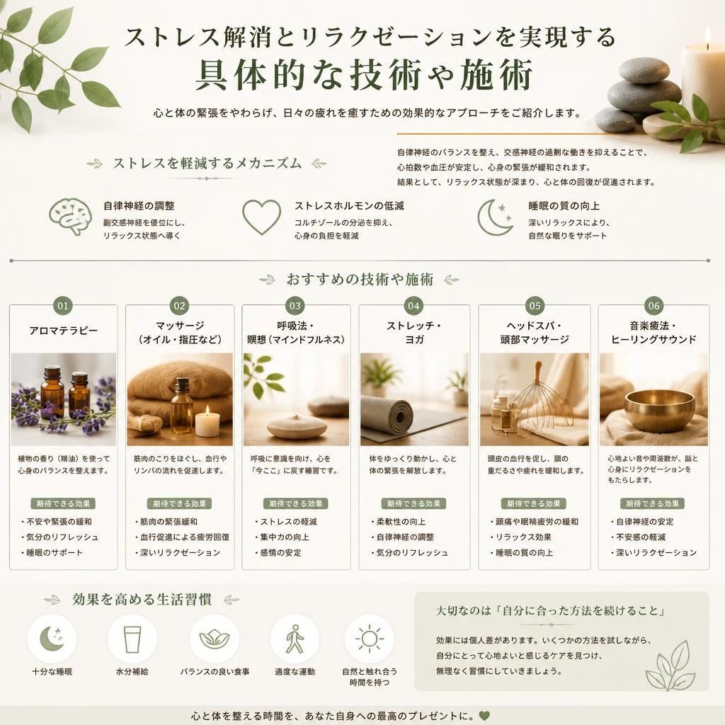4. リラクゼーションを促進するための方法