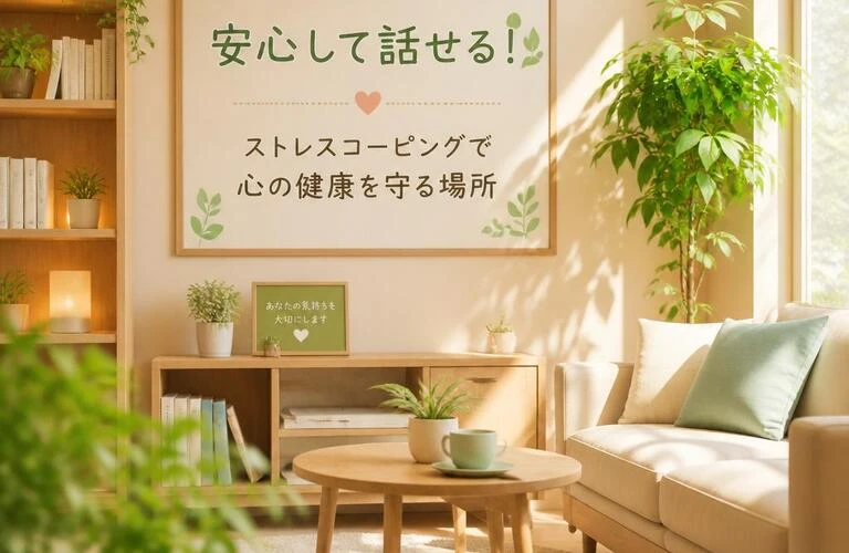 安心して話せる！ストレスコーピングで心の健康を守る場所