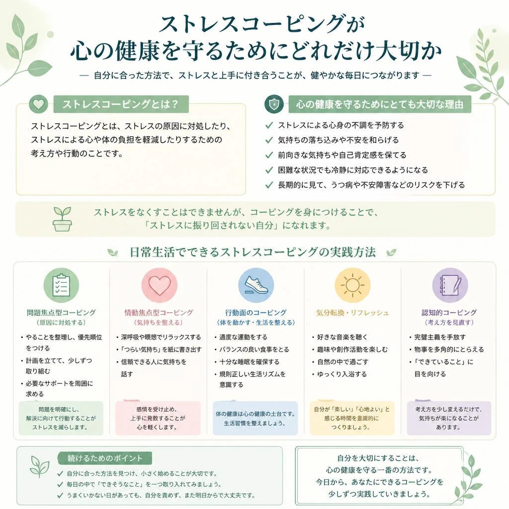 ストレスコーピングの重要性