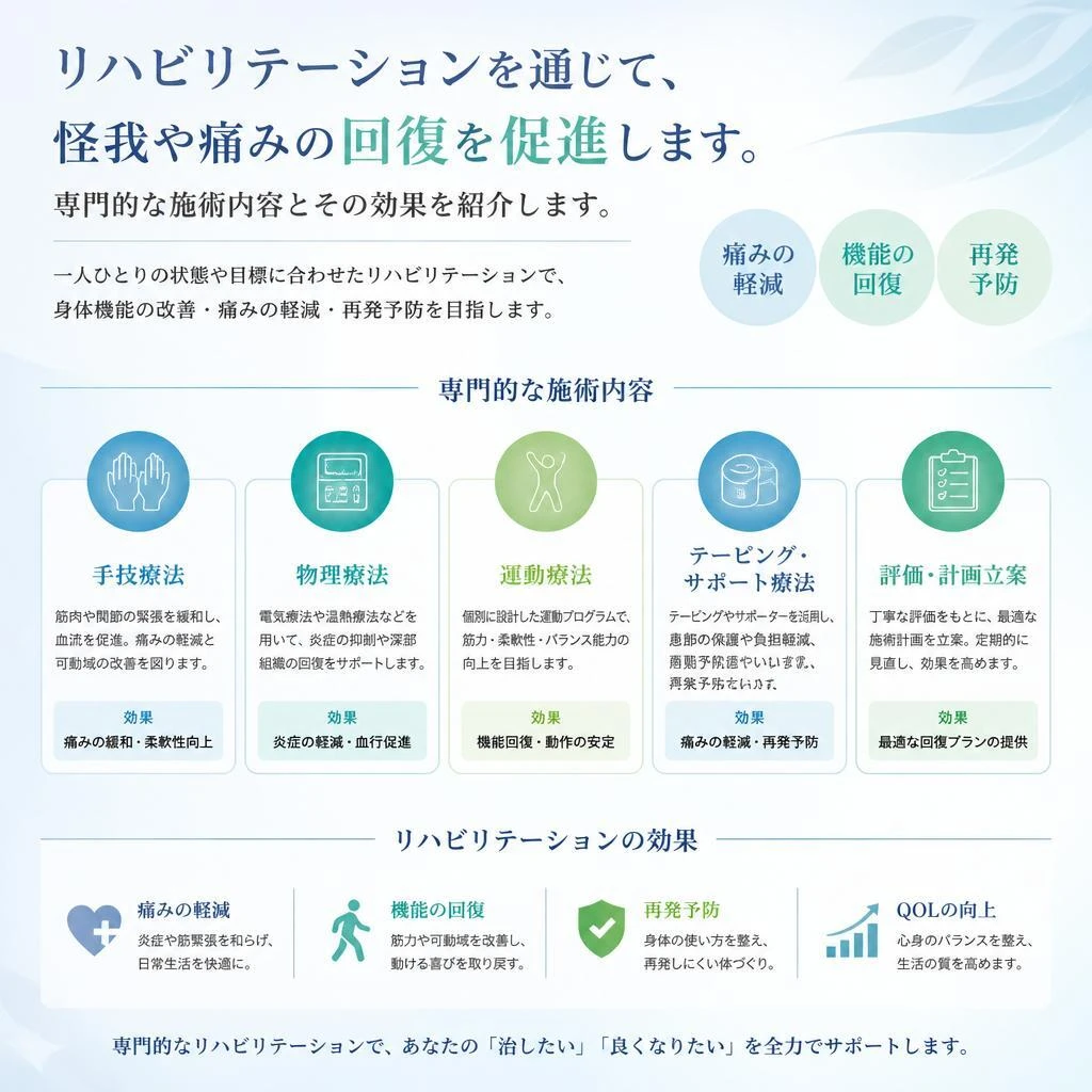 リハビリテーションの重要性