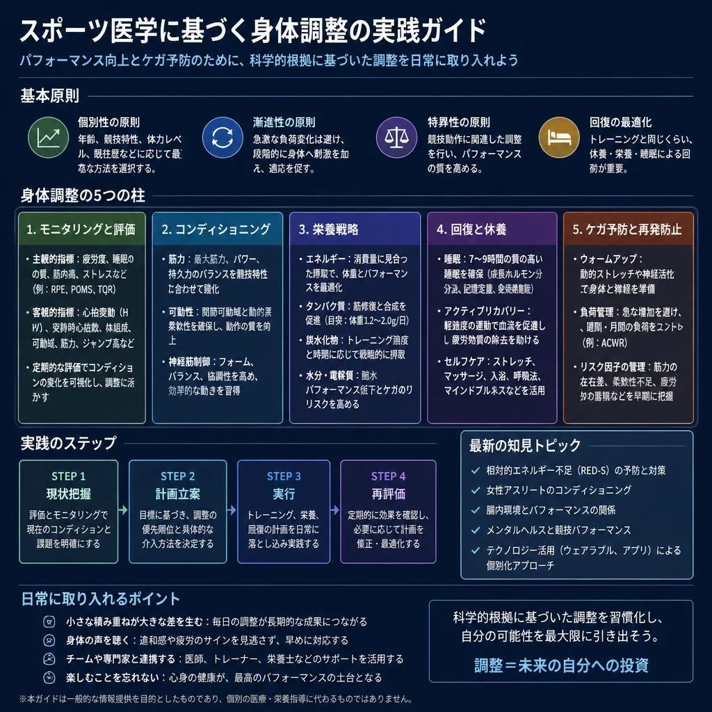 スポーツ医学の知識を活かす