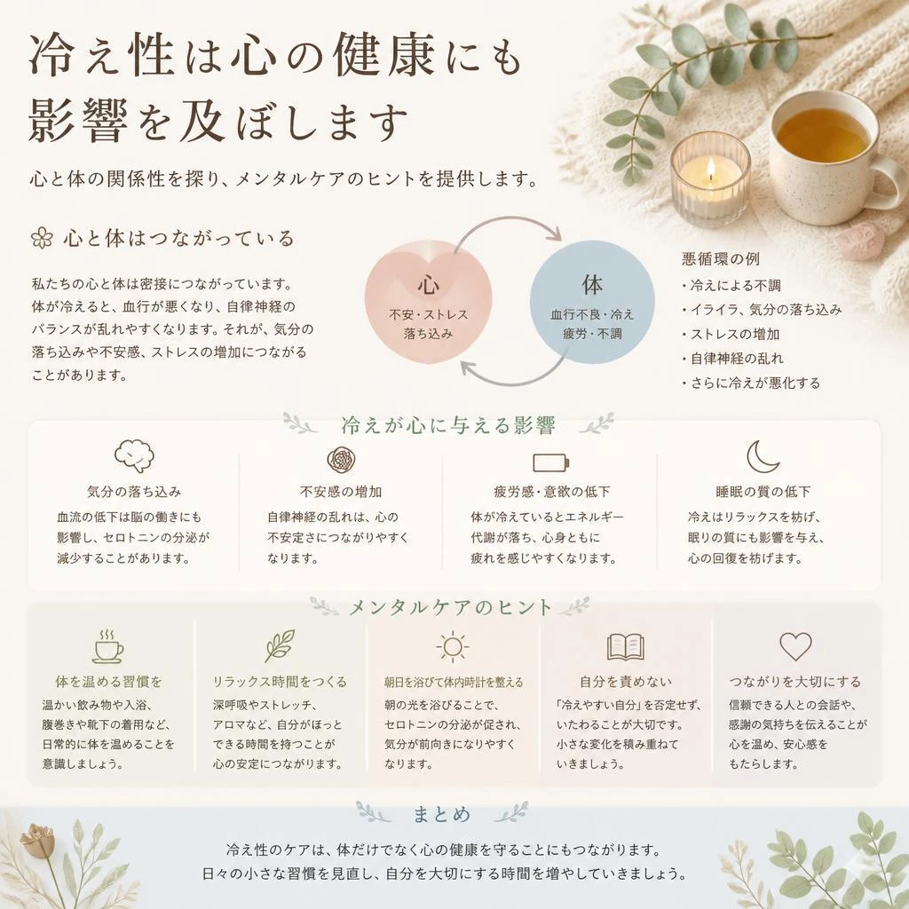 メンタルヘルスとの関係