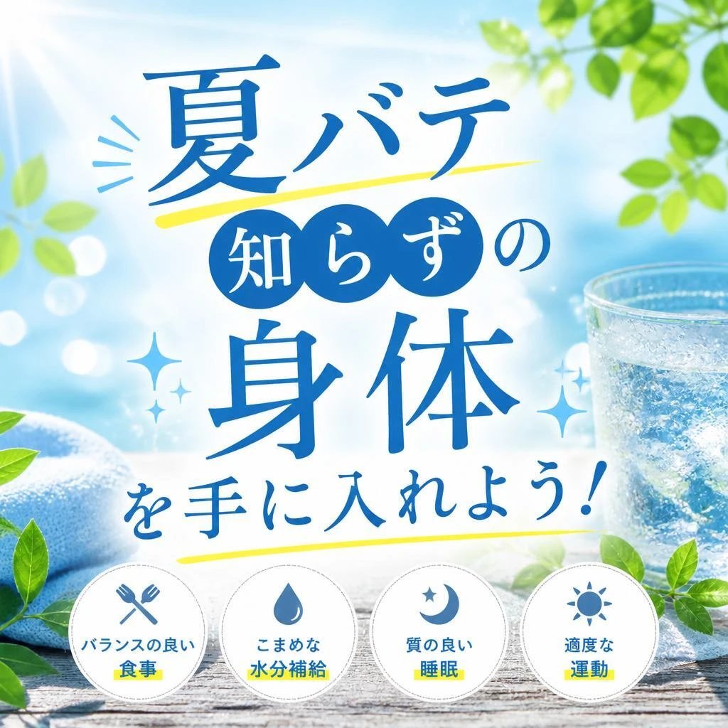 夏バテ知らずの身体を手に入れよう！