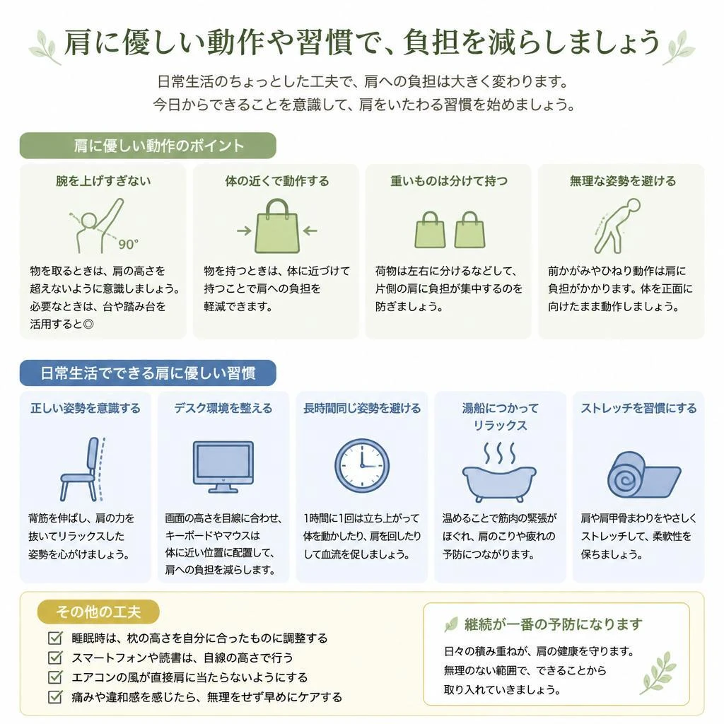 日常生活で気をつけるポイント