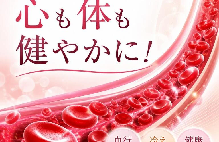 血液の流れを促進して、心も体も健やかに！
