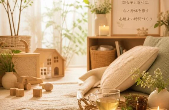 親も子も幸せに、心と身体を癒す心地よい時間づくり