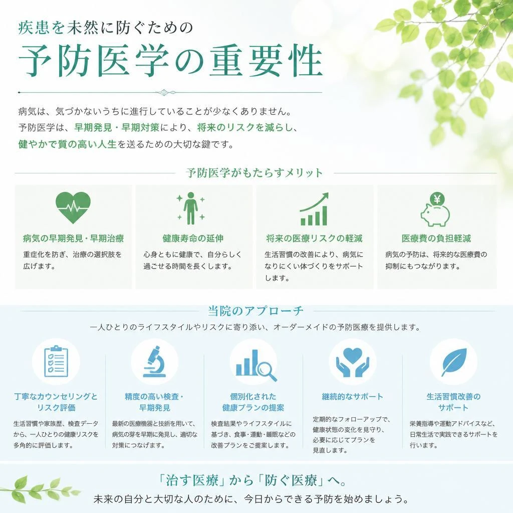 予防医学の視点から