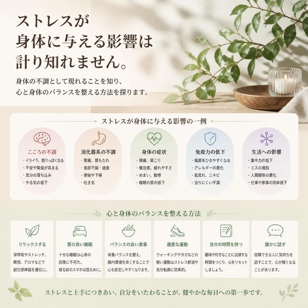 2. ストレスと身体の関係