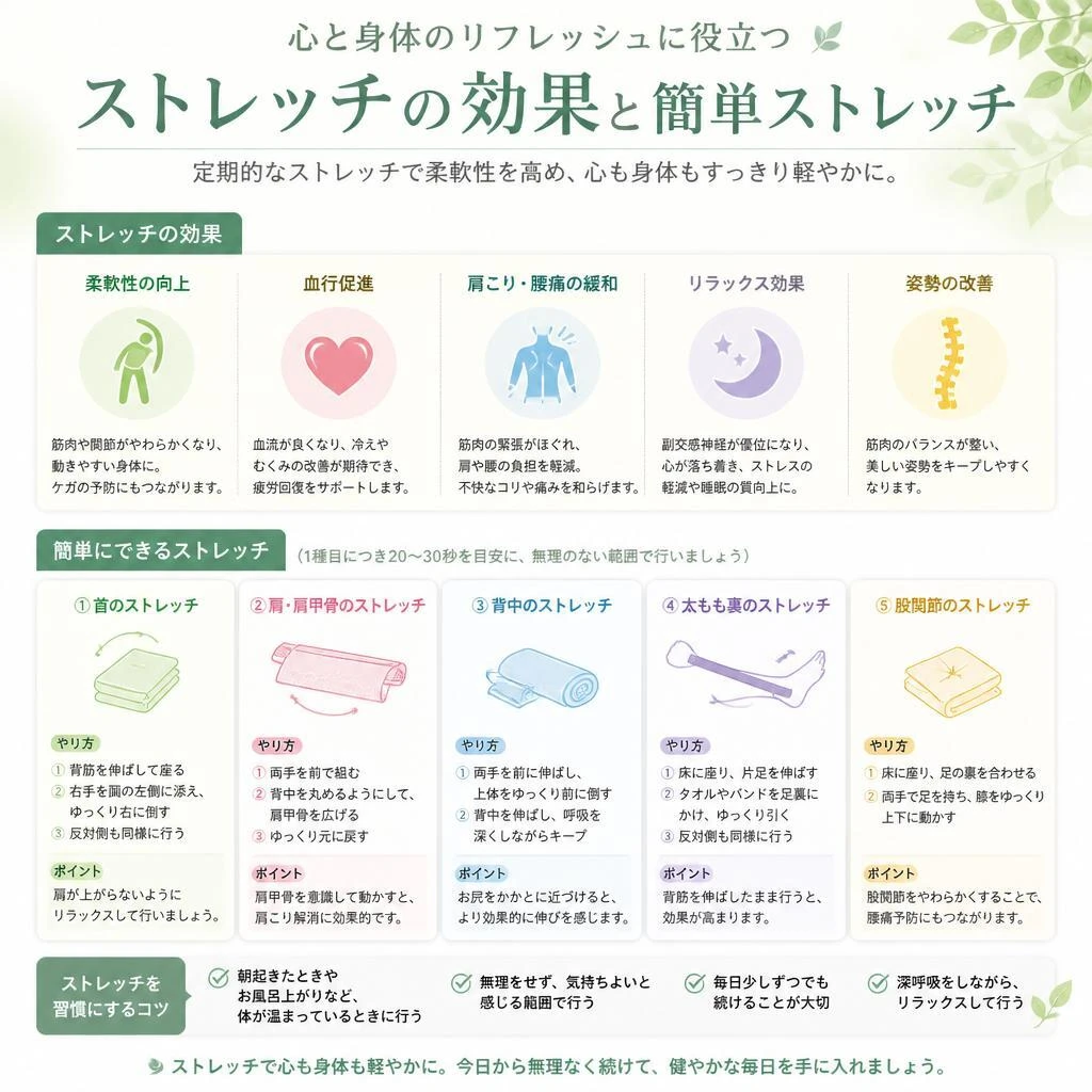 4. ストレッチの重要性