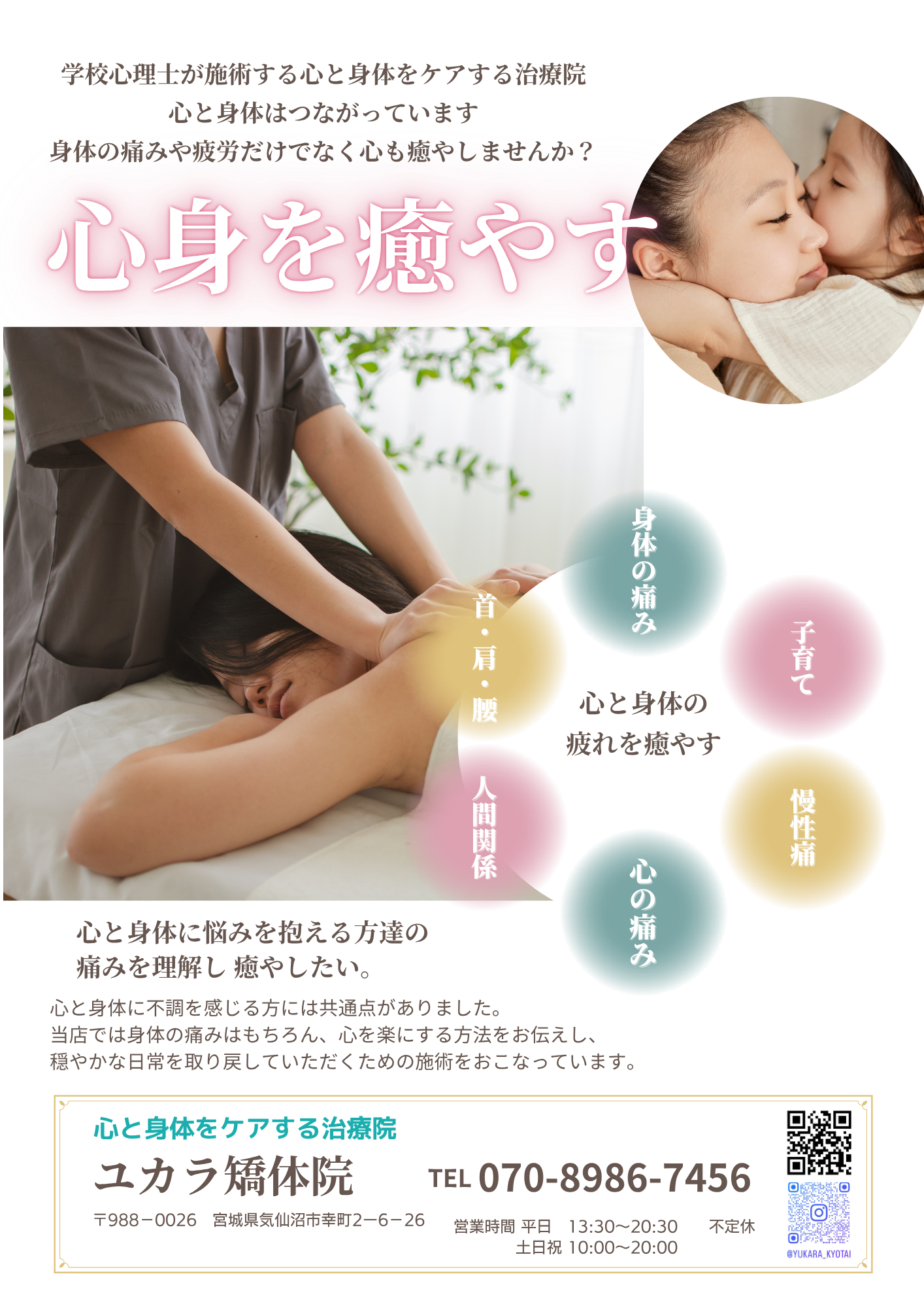 あなたに合った施術内容の提案