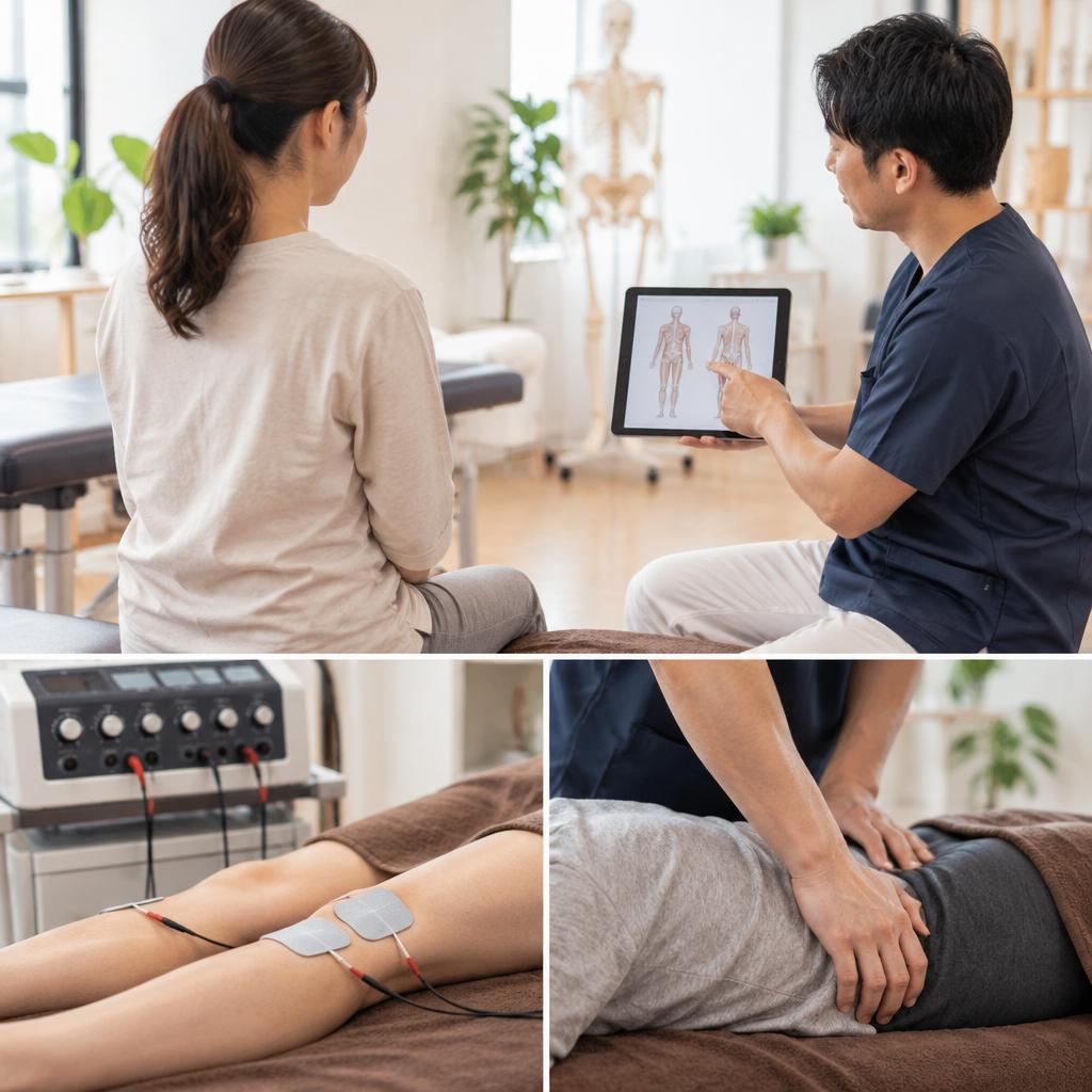治療院を利用するメリットは、あなたに合うケアが見つかること