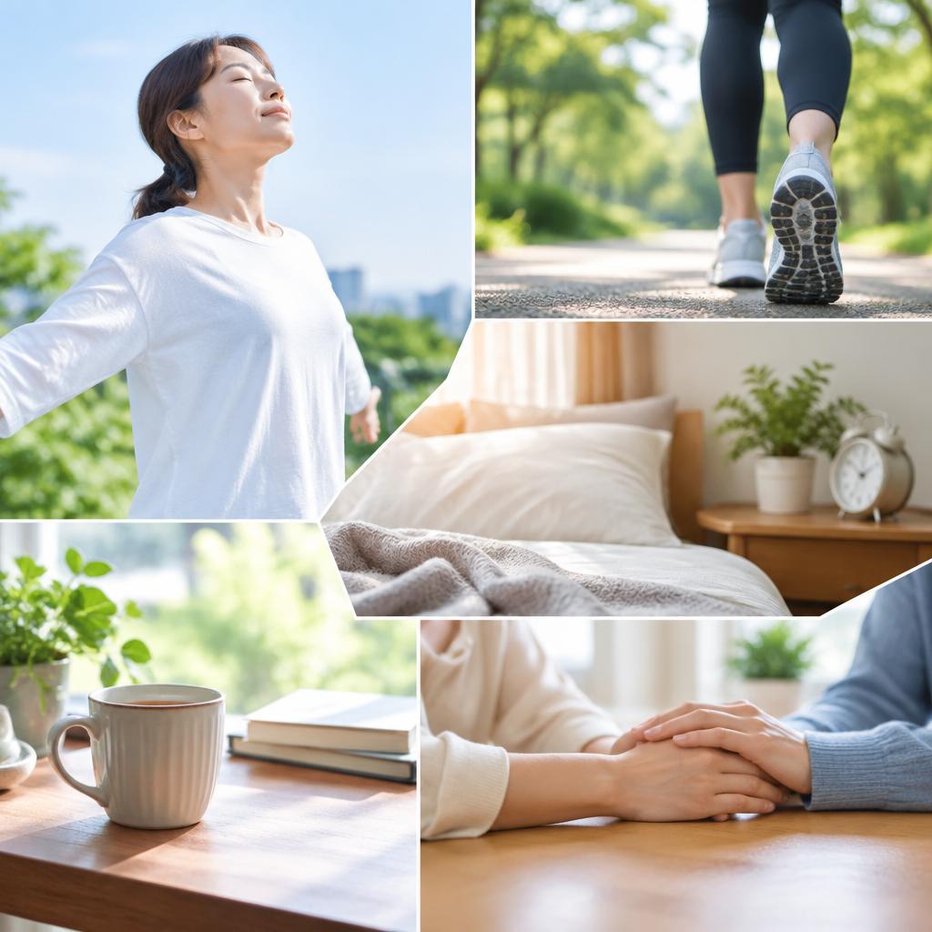 ストレス管理は、頑張りすぎないことから